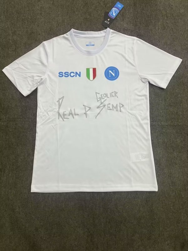 24/25 Napoli Special Edition White Fans 1:1 Quality Soccer Jersey