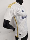 24/25 LA Galaxy Home White Player 1:1 Quality Soccer Jersey