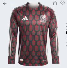 24/25 Mexico Home Fans Long sleeve 1:1 Quality Soccer Jersey