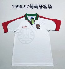 1996/1997 Portugal Away 1:1 Quality Retro Soccer Jersey