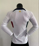 22/23 Portugal Away Player Long sleeve 1:1 Quality Soccer Jersey