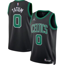 Celtics TATUM #0 Black 1:1 Quality NBA Jersey