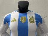 24/25 Argentina Home 3-Stars With FIFA 2022 Player Long sleeve 1:1 Quality Soccer Jersey