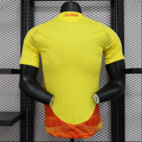24/25 Colombia Home Player Yellow1:1 Quality Soccer Jersey