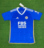 23/24 Leicester City Home Fans 1:1 Quality Soccer Jersey