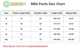 NBA Double layer embroidered gold digging pocket pants 1:1 Quality