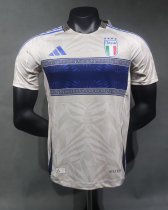 Italy White Versace Co branded Player 1:1 Quality Soccer Jersey