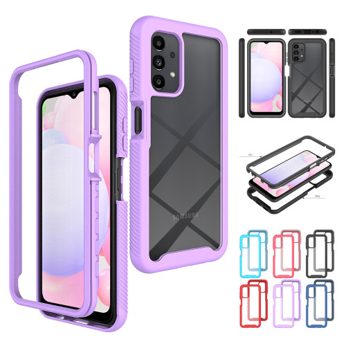 For Samsung Galaxy A13 Case Shockproof Hybrid Armor Clear Cover Phone Cases for Samsung A13 4G A23 A33 S22 Plus S21 FE S20 Ultra