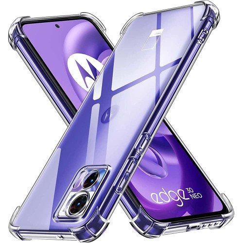 Clear Case For Motorola Edge 30 Neo Case Moto Edge 30 Ultra 30 Pro Thick Shockproof Soft Silicone Phone Cover for Edge 30 Fusion