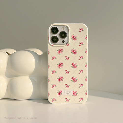 INS Beautiful Flowers Phone Case For iPhone 14 13 12 11 Pro Max XS X XR 7 8 Plus SE 2022 Soft Silicone Bumper Protective Cover