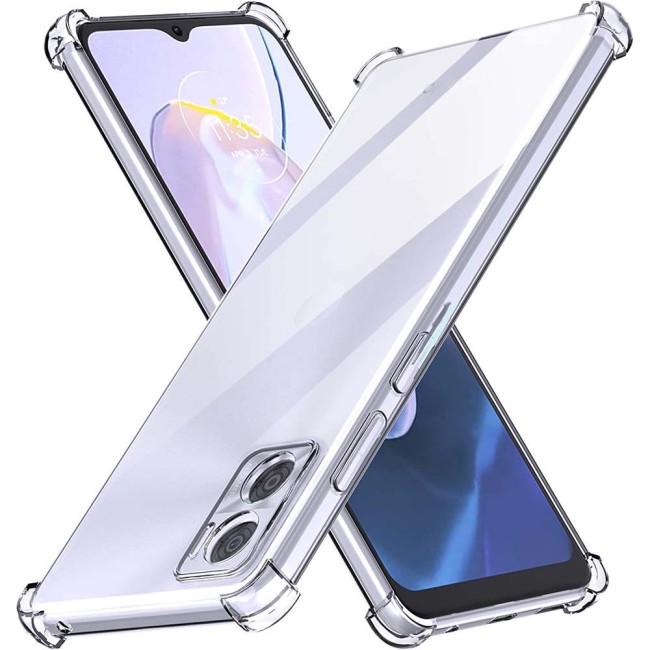 Clear Case For Motorola Moto E22 Case E22i E22s E32 E32s Thick Shockproof Soft Silicone Phone Cover for Moto E6s 2020 E7i Power