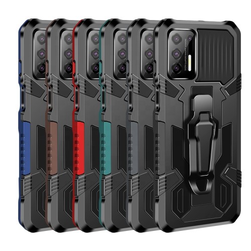 Heavy Duty 2 in 1 Dual Layer Belt Clip Holster Phone Case Shockproof Kickstand Phone Case for Moto G Stylus 2021