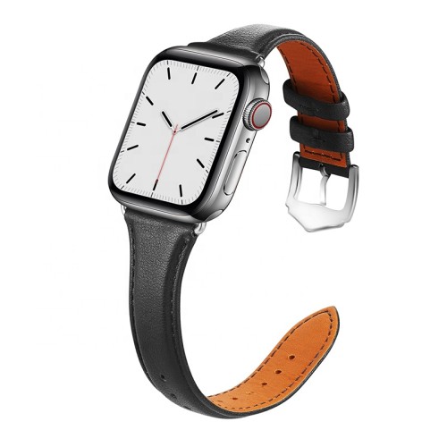 PU Leather Strap 38 40 42 44mm Replacement Band for Apple iWatch Wholesale Smart Watch Band Strap