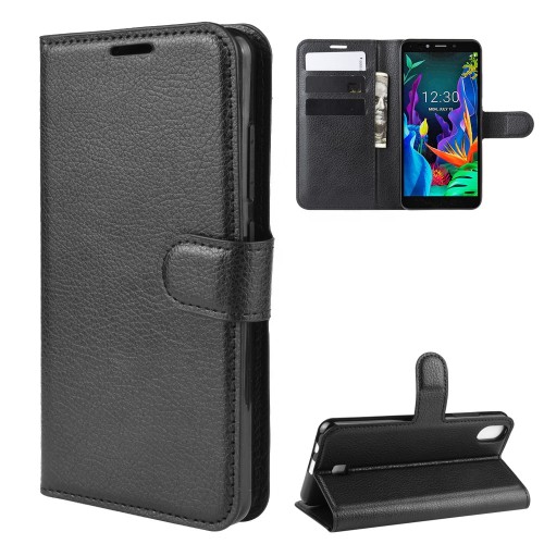For LG K20 Flip Wallet Mobile Phone Case Fashion Leather Cell Phone Cover Case for LG K30