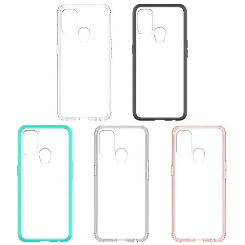 Acrylic Phone Case Shock Proof Transparent Case for OPPO A16 A31 Bulk Clear Phone Case for OPPO A53 A54 4G