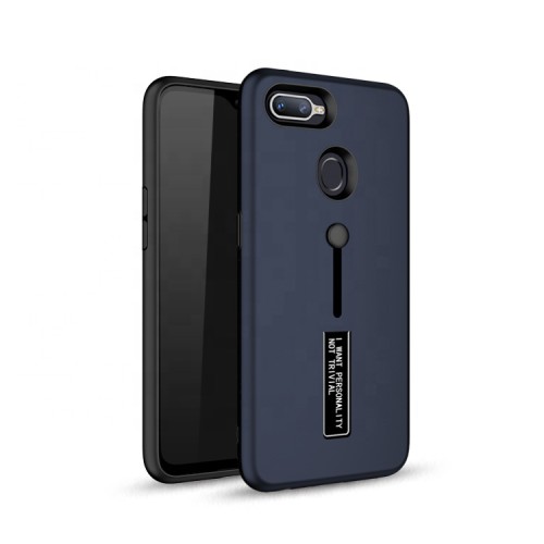Slim kickstand ring shockproof phone case for oppo f9 case back cover, for oppo f9 pro cover