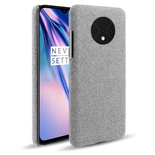 Modern Stylish PC PU Bulk Cellphone Case for Oneplus 7T Felt Cloth Feeling Mobile Accessories for Oneplus 7T