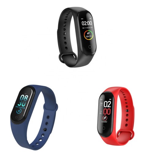 Smartwatch M4 Band Heart Rate Sleep Monitoring Color Screen Sports Fitness Smart Wristband M4
