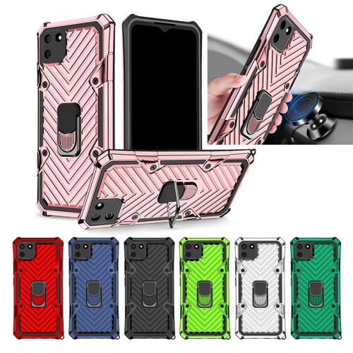 Phone Accessories TPU PC 2 in 1 Cellphone Case for OPPO A3s A5, for OPPO C11 Magnetic Mobile Cover