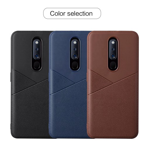 Best price soft tpu leather cover phone case for oppo F11 pro