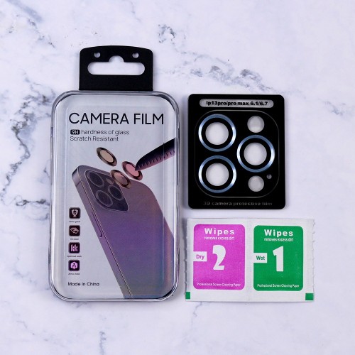 HD Mobile Tempered Glass Stainless Steel Camera Protector for iPhone 11 12 13 14 12 mini 13 mini Lens Screen Guard Film