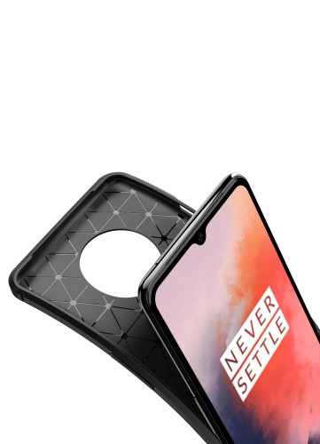 For Oneplus 7T Shockproof Cover Back Case Elastic TPU Mobile Phone Shell for Oneplus 7T Pro