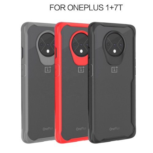 Hot Products 4 Different Colors Transparent Shock Resistant Cover Phone Case for Oneplus 7T