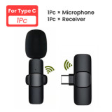 Best Sale Wireless Lavalier Microphone Multipurpose Highly Sensitive MIC High Qually Lapel K1Microphones