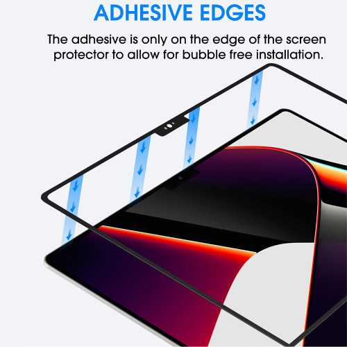Tempered Film For Macbook Flexible Glass Film Screen Protector Compatible With Macbook Pro 14 Inch M1 Pro/M1 Max A2442