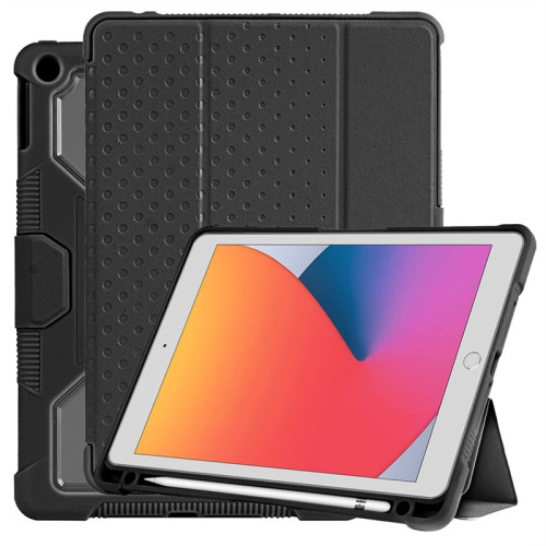 Laudtec Case For ipad mini 6 10.2 Inch TPU+PC Smart Magnetic Stand Foldable Anti-drop Tablet Case With Pencil Holder