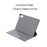 Wireless BT Keyboard  With Tablet Cover For Office Ultra Thin PU Leather Tablet Case for Honor V7 Pro 11 Wireless Keyboard