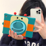 Kids Silicone Cartoon Tablet Case Cover for iPad 7th 8th 9th 10.2 Pro 11 9.7 2018 2017 for Air 1 2 3 4 10.9 10th 2022 Mini 5 6