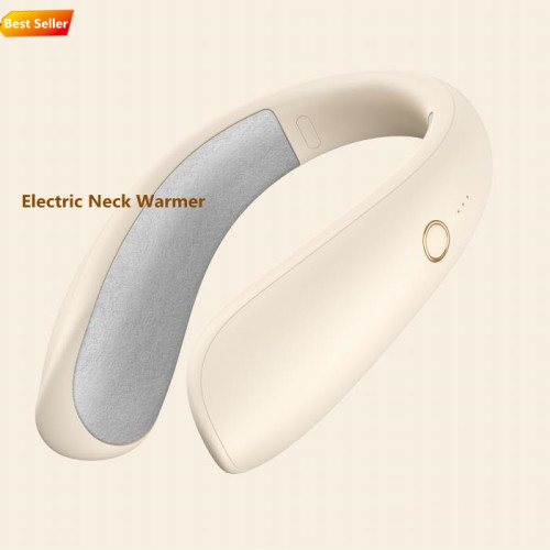 Fast shipping heating pad hanging neck electric heater Hands-Free Electric Heated Neck Wrap for Pain Relief BSCI Manufacturer