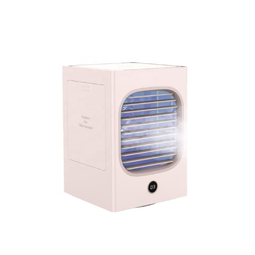 Factory supply cooling spraying mist small fan for summer/5V dc plastic desk fan for sale