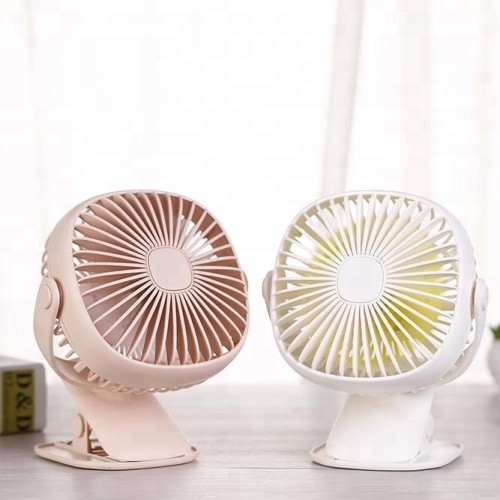 usb rechargeable personal portable clip table fan