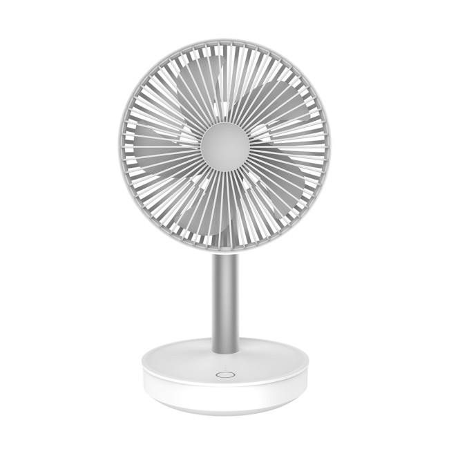 Desktop USB fan with oscillating function 4000mAh large battery capacity with power bank function