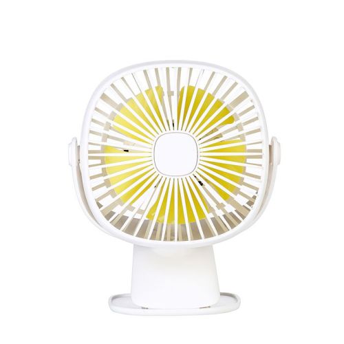 Rotatable 3 speeds strong wind mini fan warm night light 5v wireless clip fan for room OEM factory supply desk clip fan