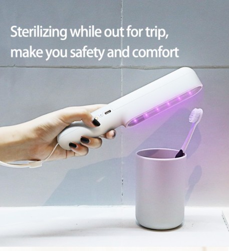 hot sale portable uvc sterilizer lamp wireless Sanitizer for disinfection BSCI Manufacturer