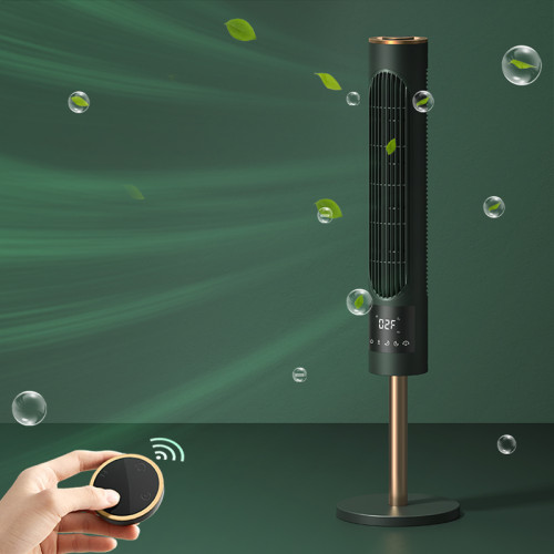 2021 New Product 10000mAh Rechargeable Anion Tower Fan With Remote Control Auto Rotate Tower Fan For Home