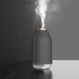 Portable Rechargeable LED Electric USB Cool Mist Humidifier Milk Bottle Mini Ultrasonic Air Humidifier