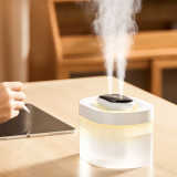 Super Quiet Ultrasonic Cool Mist  Aromatherapy Air Humidifier usb fresh air dual humidifier