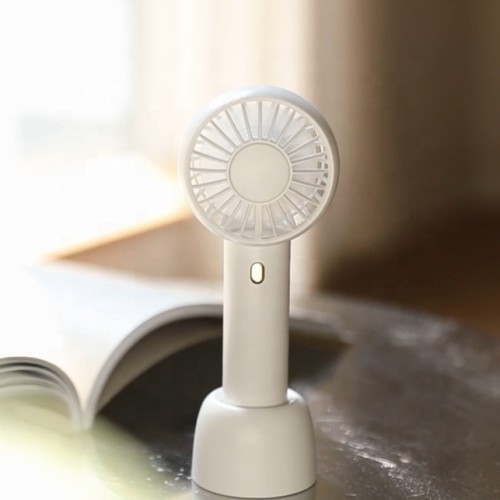 2020 New product lovely mini fan/hanheld white mini fan/summer portable mini fan vendor