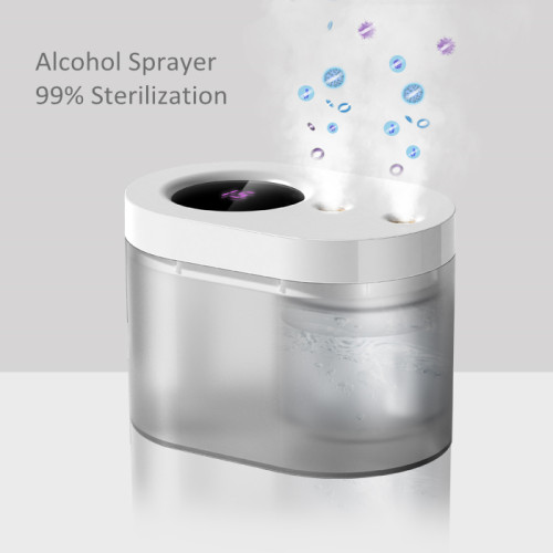 Automatic sensor alcohol sprayer portable wireless alcohol dispenser non-touch hand sanitizer dispenser