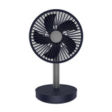 Desktop USB fan with oscillating function 4000mAh large battery capacity with power bank function