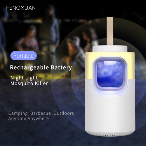 New Rechargeable electronic USB Mosquito killer night lighting lamp for summer