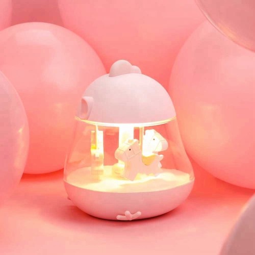 gift products children toy music box night light on table