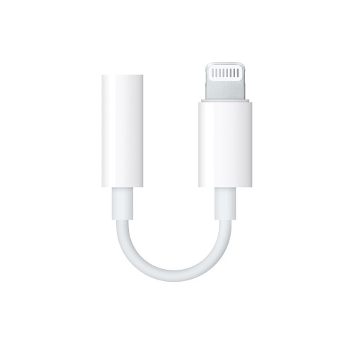 Adaptador de Lightning para conector de fones de ouvido de 3,5 mm