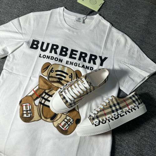 Burberry shirt + sneakers set
