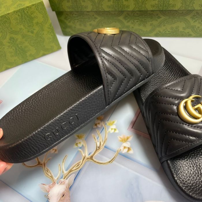GUCCI bag + slides set