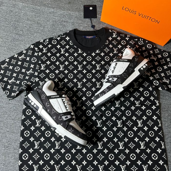 LV shirt + sneakers set